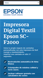 Mobile Screenshot of impresoradecamisetas.com